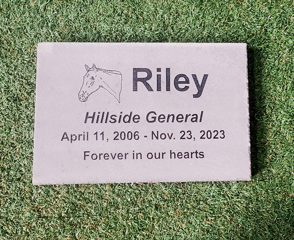 12x18 Bluestone Pet Tombstone