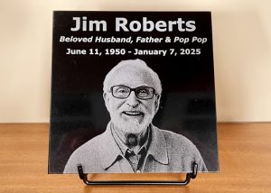 Engraved Marble Plaque For People